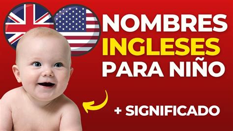 nombres chicos ingleses|Nombres Ingleses de Niño 